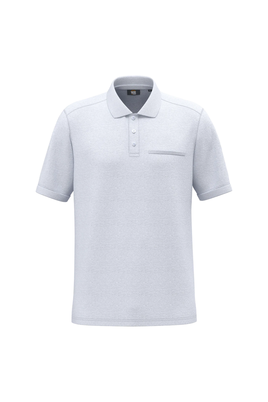 WK206 - Polo unisexe écoresponsable avec poche poitrine - Occifloc