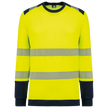 WK361 - T-shirt de sécurité recyclé col rond manches longues unisexe - Occifloc