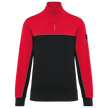 WK404 - Sweat-shirt écoresponsable col zippé unisexe WK. Designed To Work