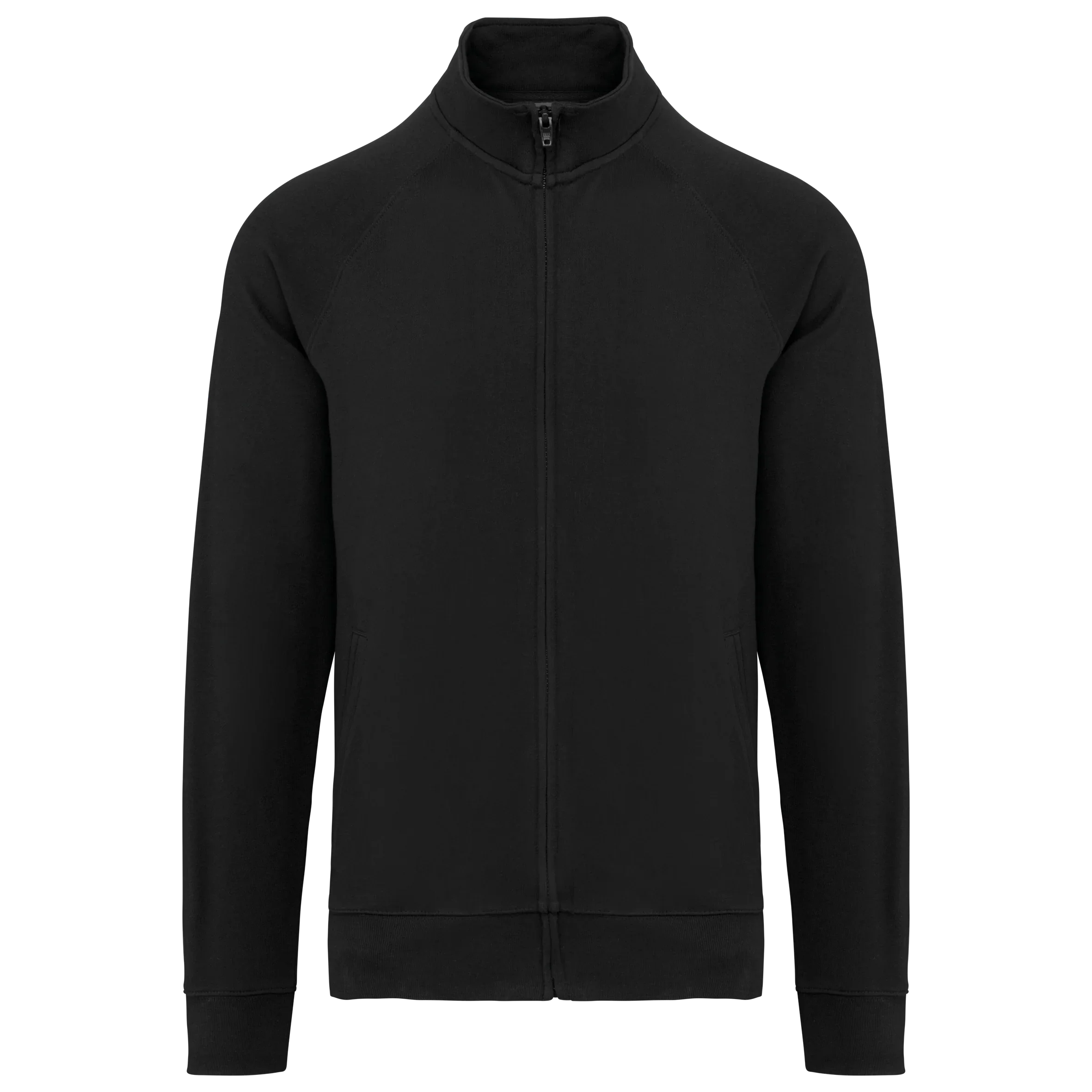 WK406 - Veste molleton coton manches raglan unisexe - Occifloc