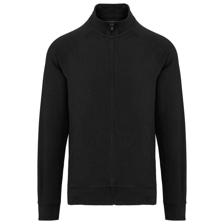 WK406 - Veste molleton coton manches raglan unisexe - Occifloc