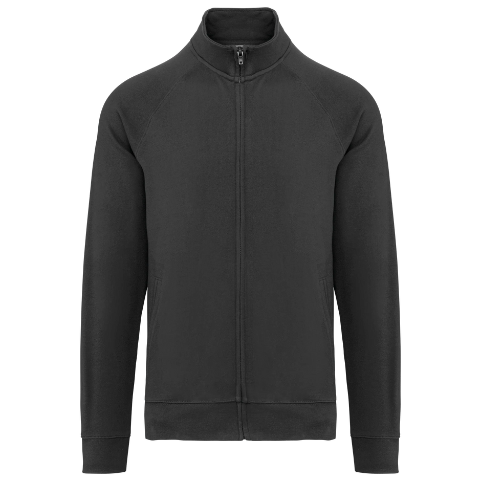 WK406 - Veste molleton coton manches raglan unisexe - Occifloc