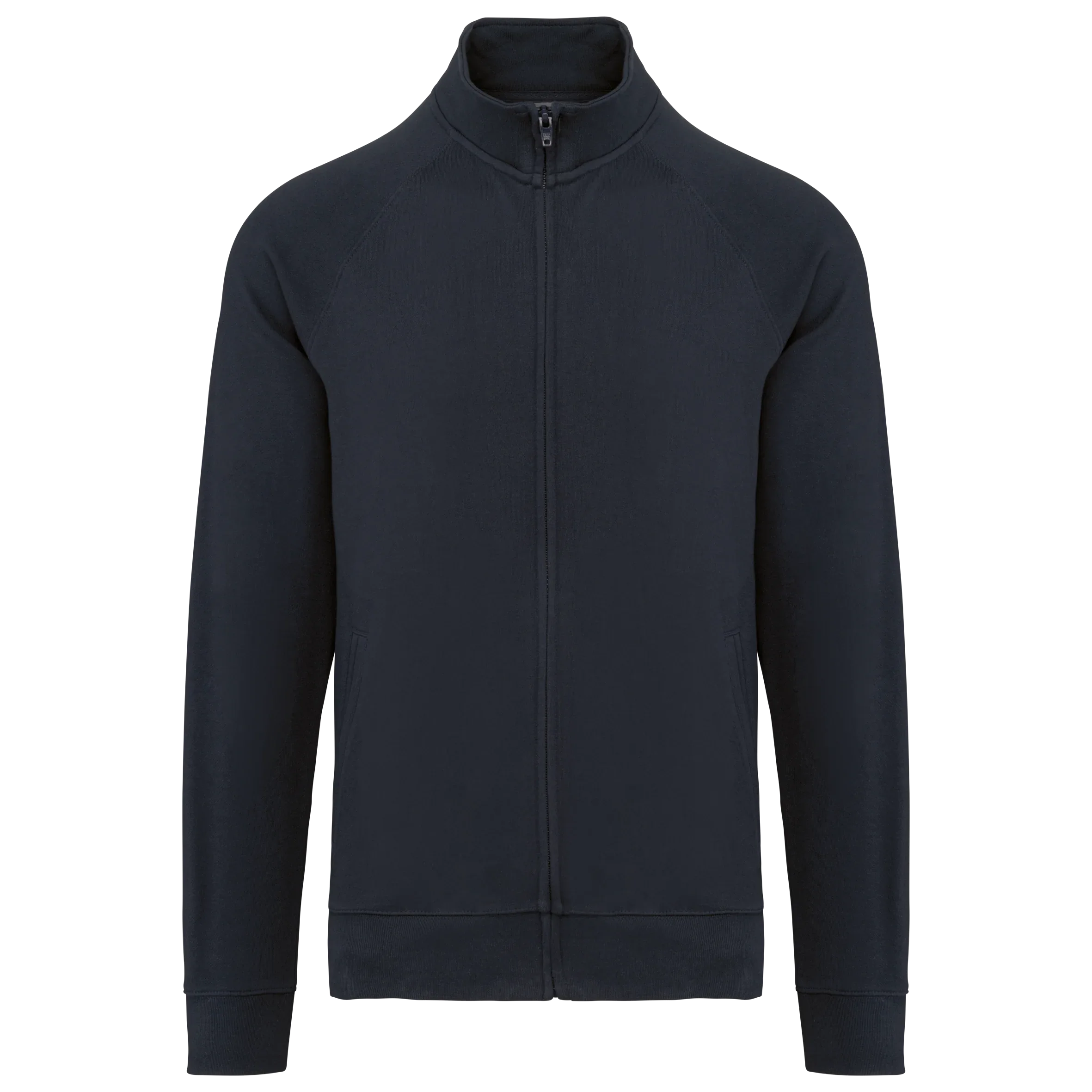 WK406 - Veste molleton coton manches raglan unisexe - Occifloc