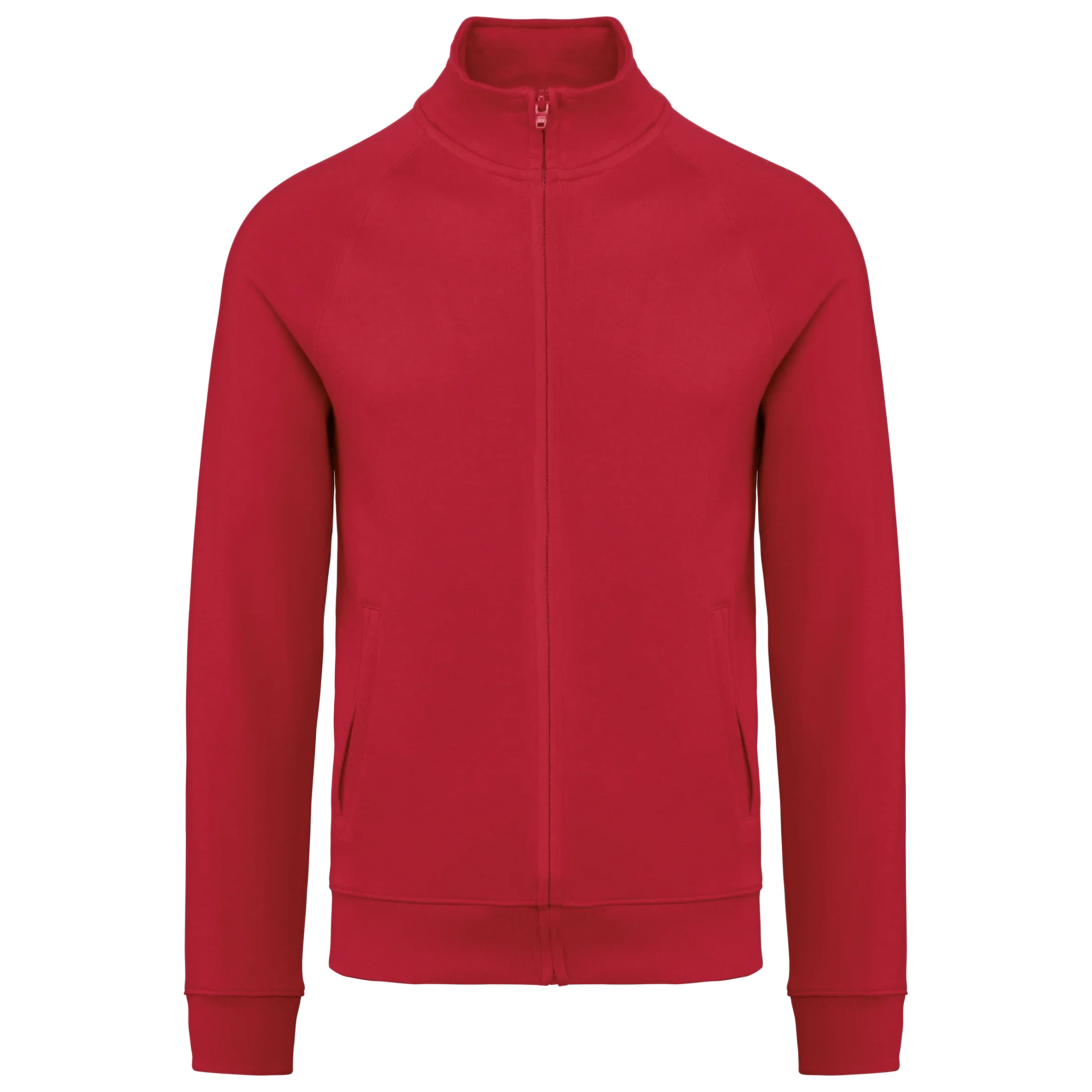 WK406 - Veste molleton coton manches raglan unisexe - Occifloc