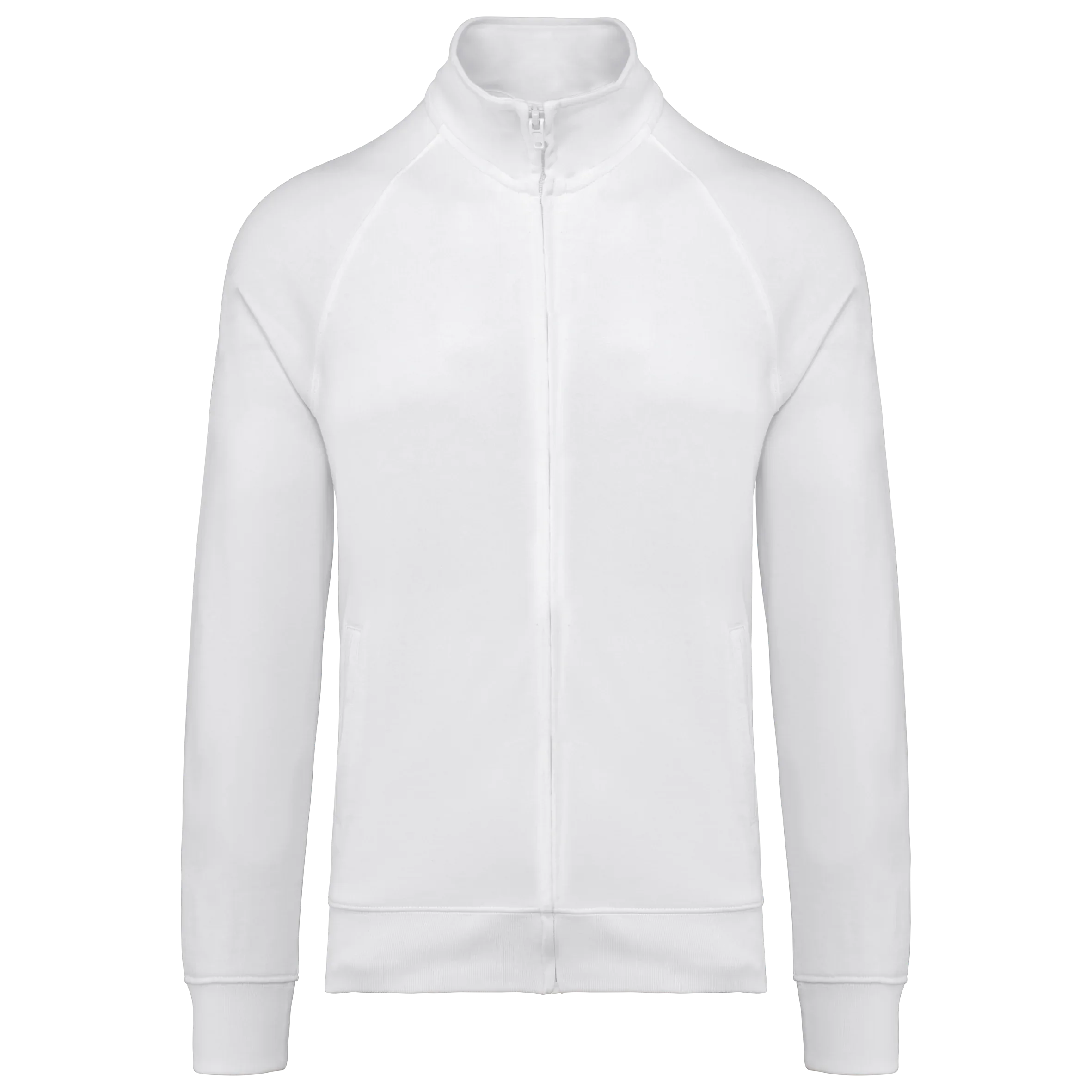 WK406 - Veste molleton coton manches raglan unisexe - Occifloc
