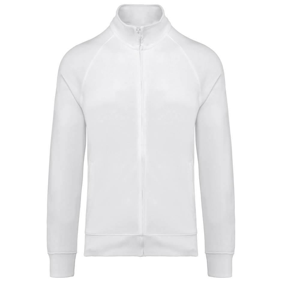 WK406 - Veste molleton coton manches raglan unisexe - Occifloc
