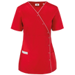 WK506 - Blouse polycoton avec boutons-pression femme - Occifloc