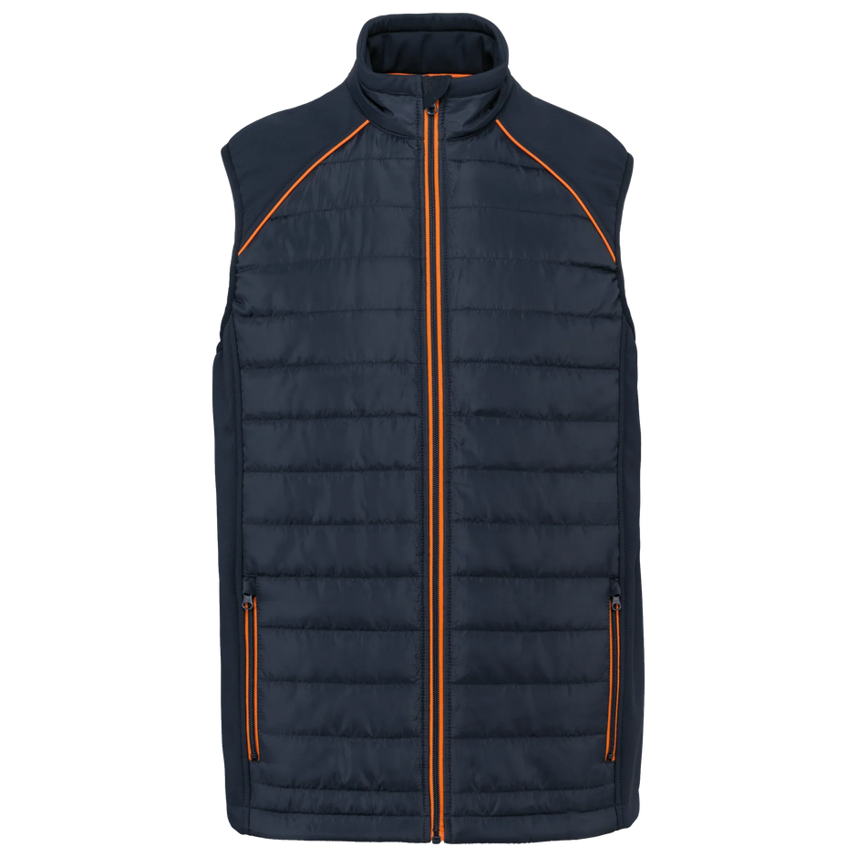WK606 - Bodywarmer Day To Day bi-matière unisexe - Occifloc
