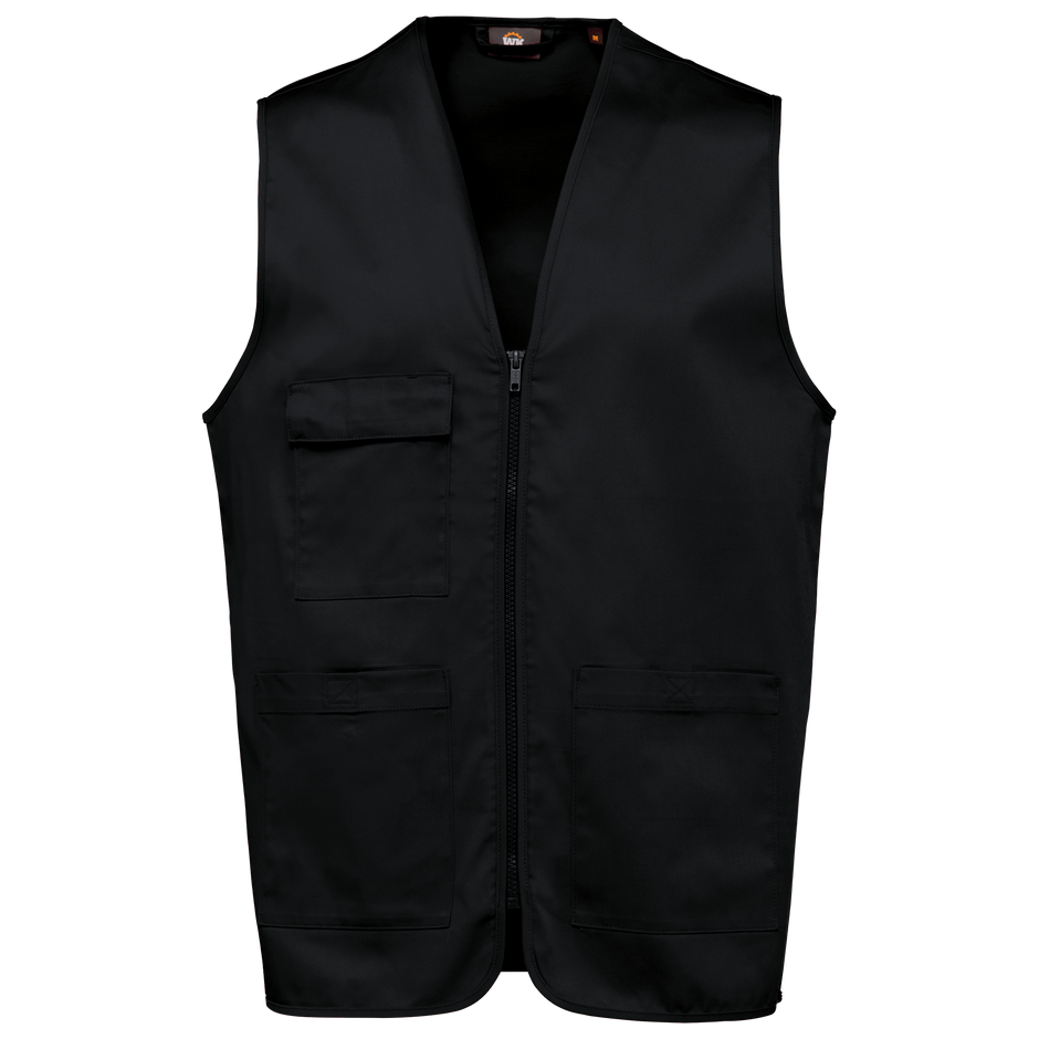 WK608 - Gilet polycoton multipoches unisexe WK. Designed To Work