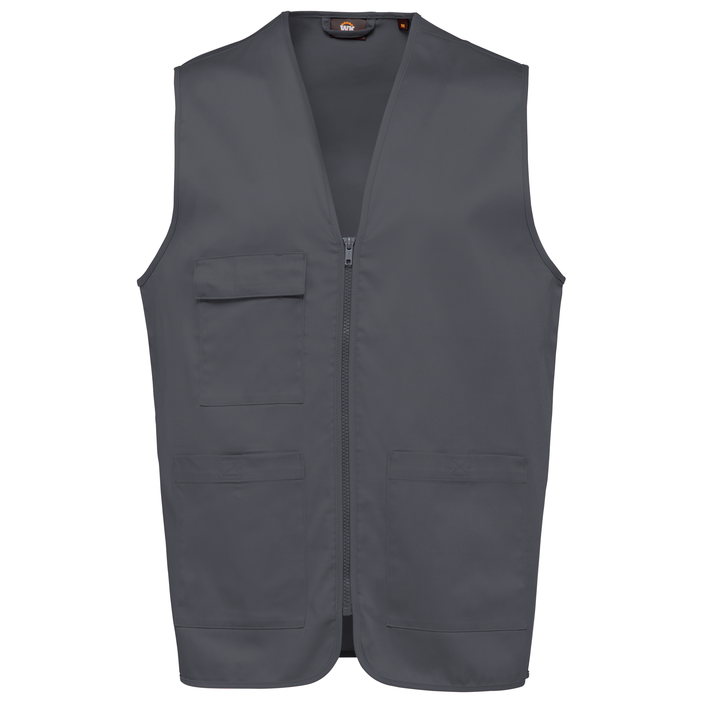 WK608 - Gilet polycoton multipoches unisexe WK. Designed To Work