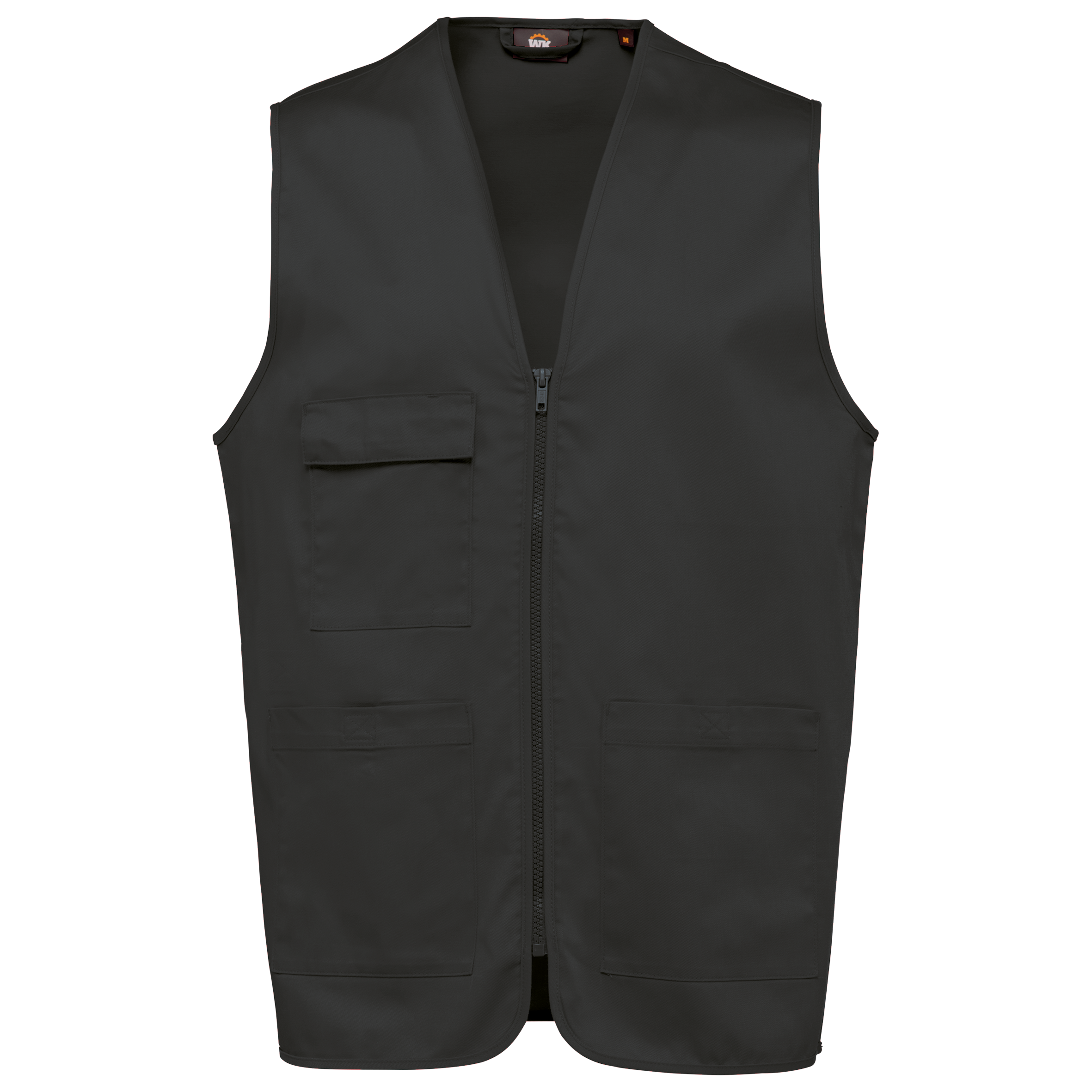 WK608 - Gilet polycoton multipoches unisexe WK. Designed To Work