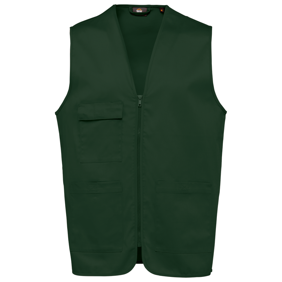 WK608 - Gilet polycoton multipoches unisexe WK. Designed To Work