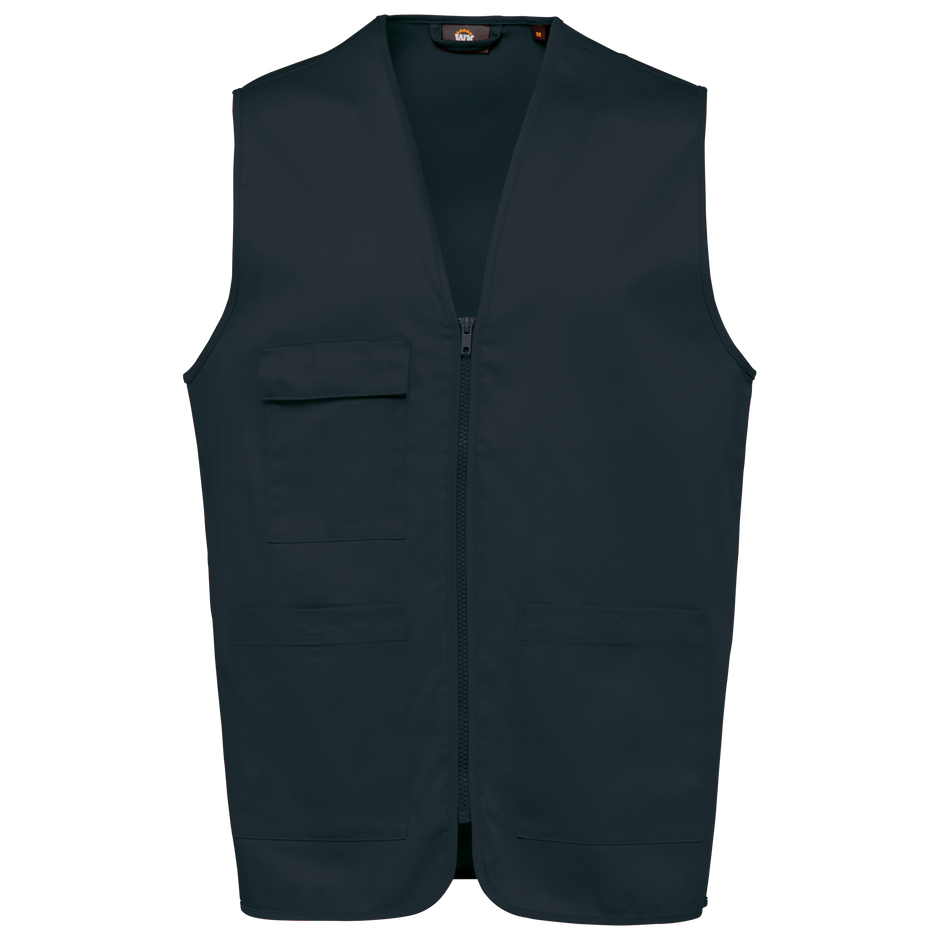 WK608 - Gilet polycoton multipoches unisexe WK. Designed To Work
