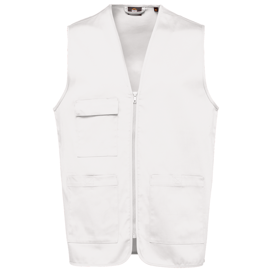 WK608 - Gilet polycoton multipoches unisexe WK. Designed To Work