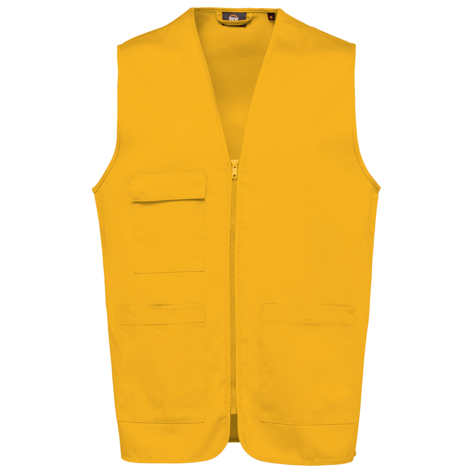 WK608 - Gilet polycoton multipoches unisexe WK. Designed To Work