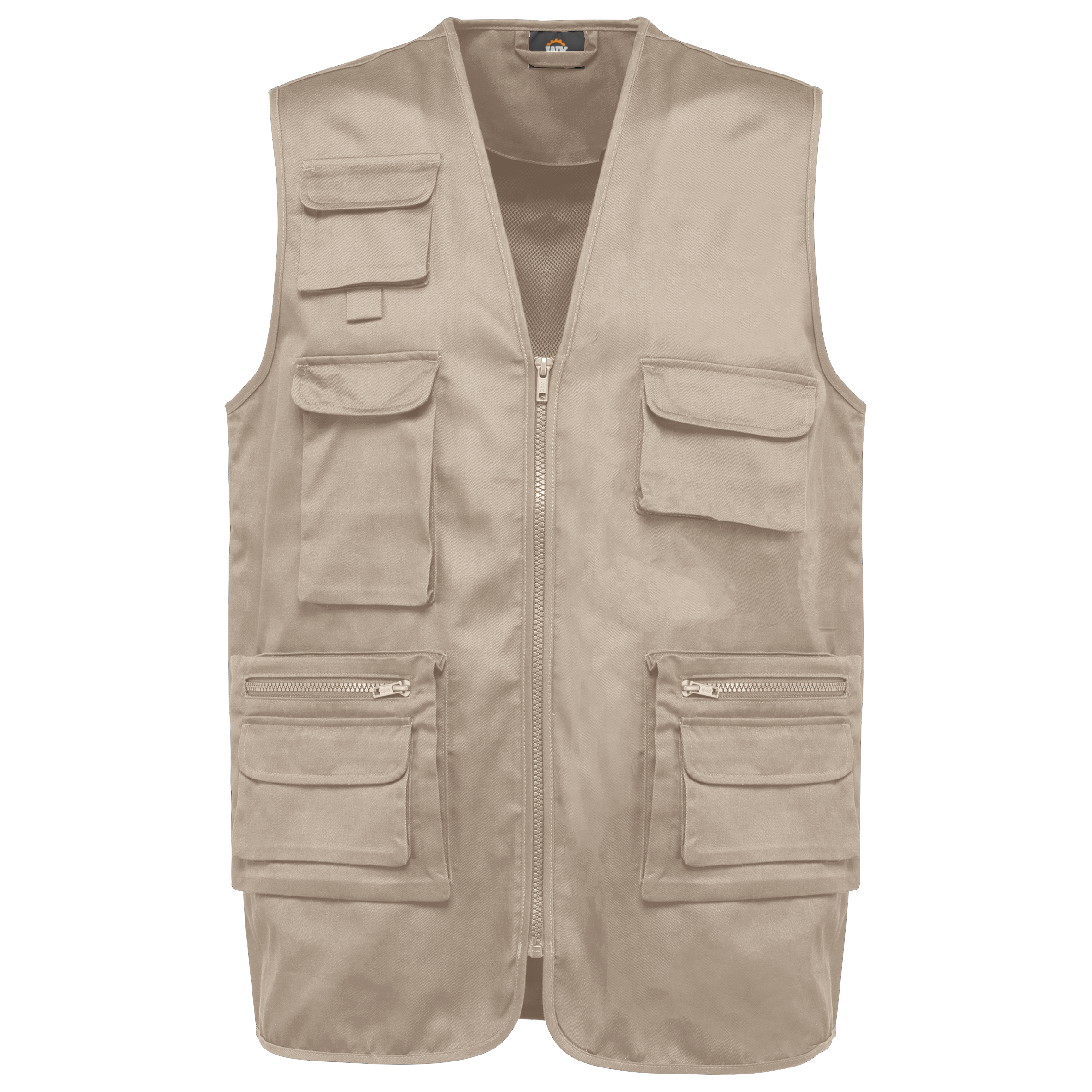 WK609 - Gilet polycoton multipoches doublé unisexe WK. Designed To Work