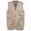 WK609 - Gilet polycoton multipoches doublé unisexe WK. Designed To Work