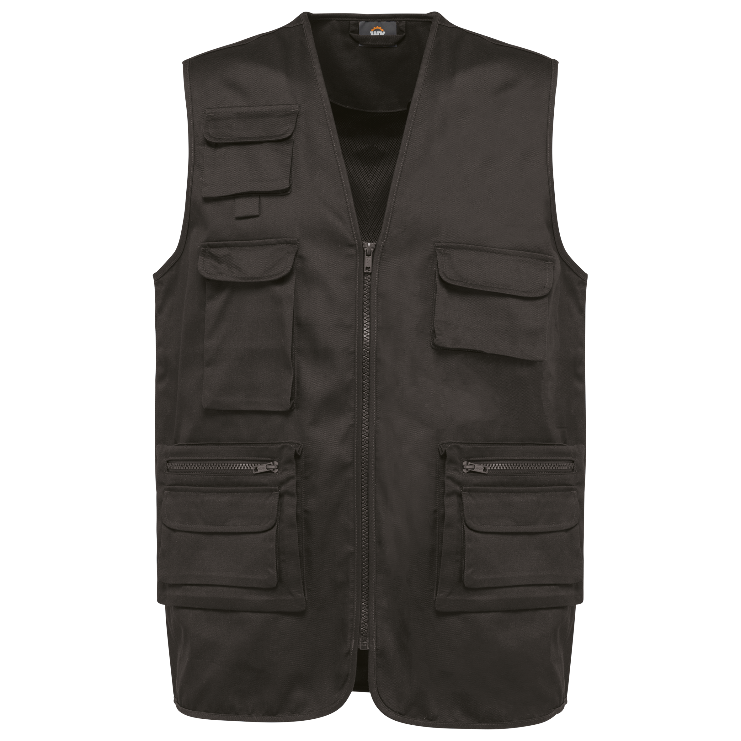 WK609 - Gilet polycoton multipoches doublé unisexe WK. Designed To Work