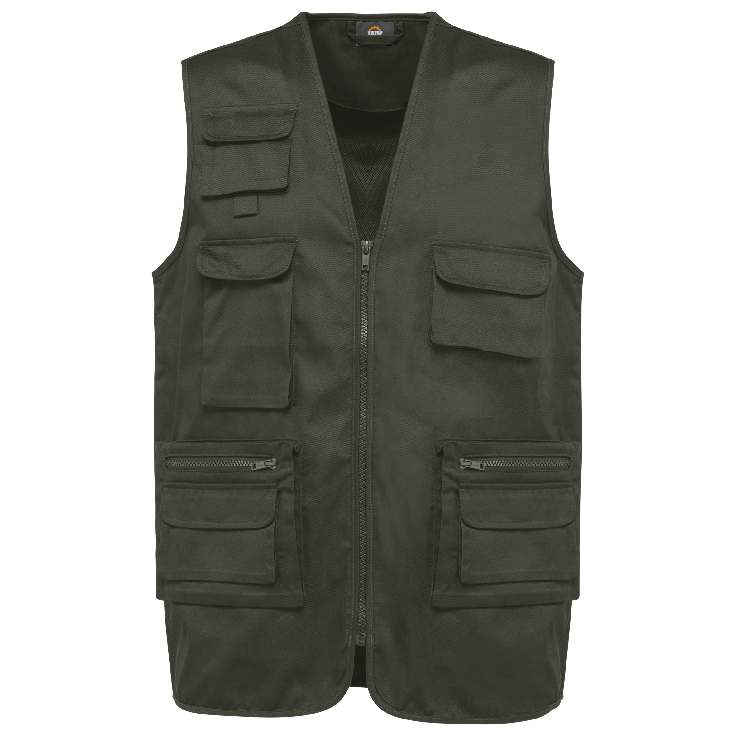 WK609 - Gilet polycoton multipoches doublé unisexe WK. Designed To Work