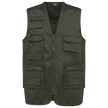 WK609 - Gilet polycoton multipoches doublé unisexe WK. Designed To Work