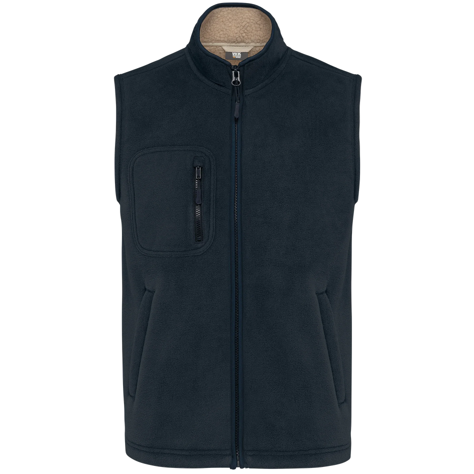 WK610 - Bodywarmer polaire avec intérieur sherpa unisexe - Occifloc