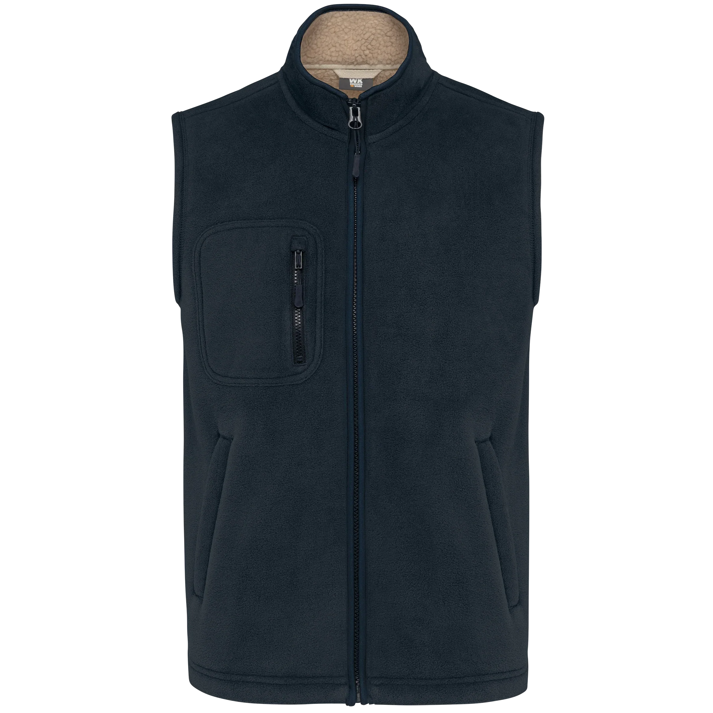 WK610 - Bodywarmer polaire avec intérieur sherpa unisexe - Occifloc