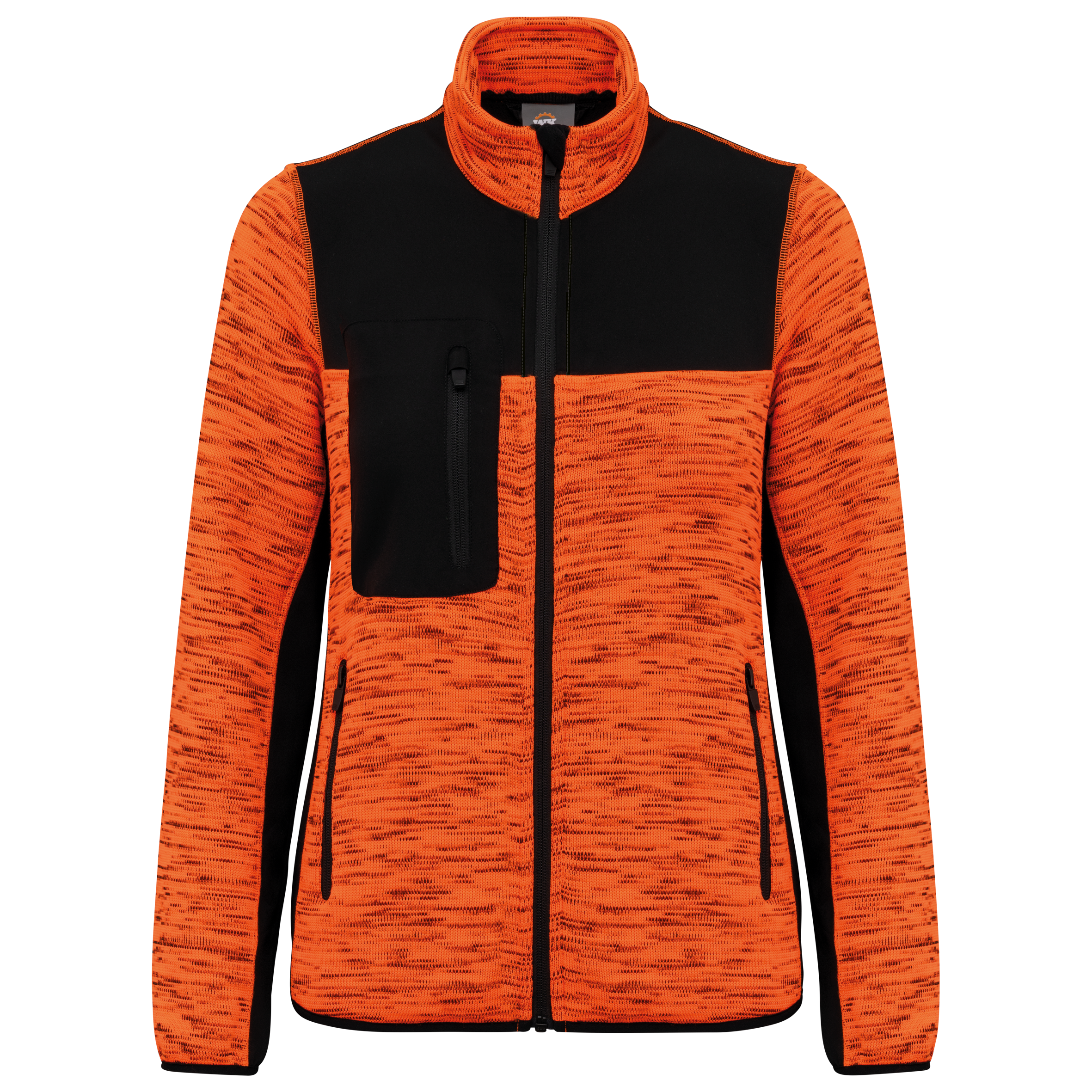 Couleur: Fluorescent Orange Melange / Black
