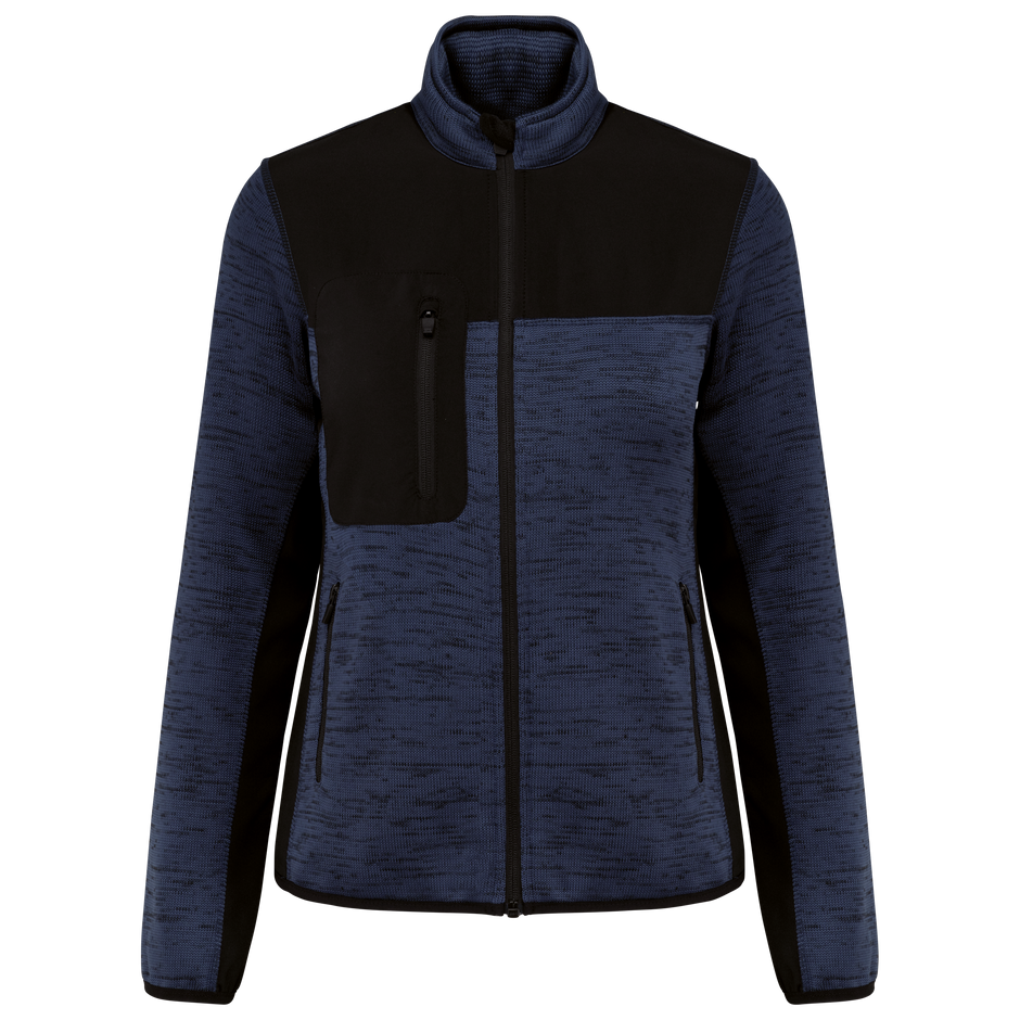 WK9109 - Veste recyclée en polytricot femme WK. Designed To Work