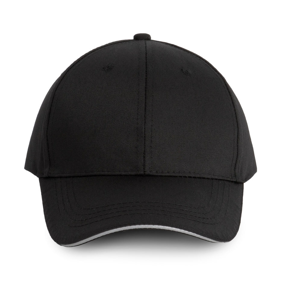 WKP145 - Casquette sandwich contrasté 6 panneaux WK. Designed To Work