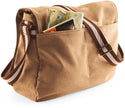 QD610 - Sac courrier vintage en toile - Occifloc
