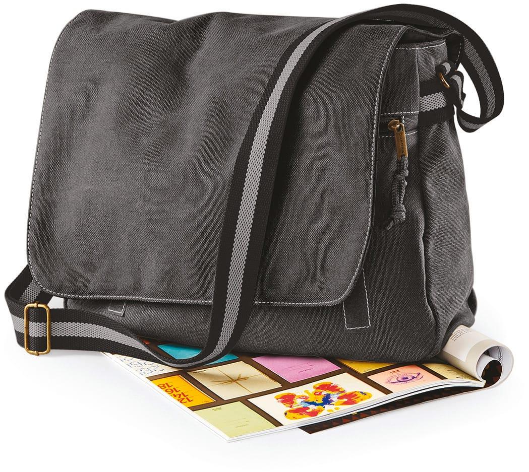 QD610 - Sac courrier vintage en toile - Occifloc