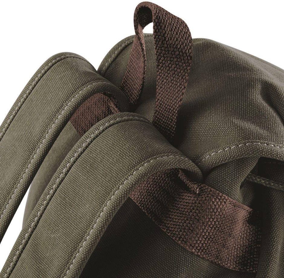 QD612 - Sac à dos vintage en toile - Occifloc