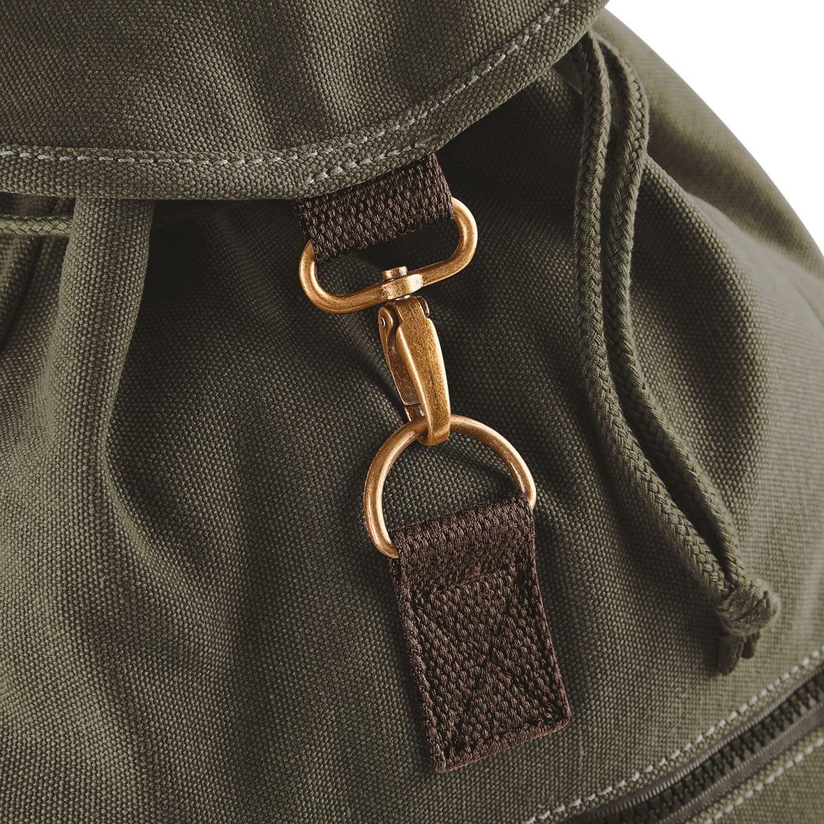 QD612 - Sac à dos vintage en toile - Occifloc