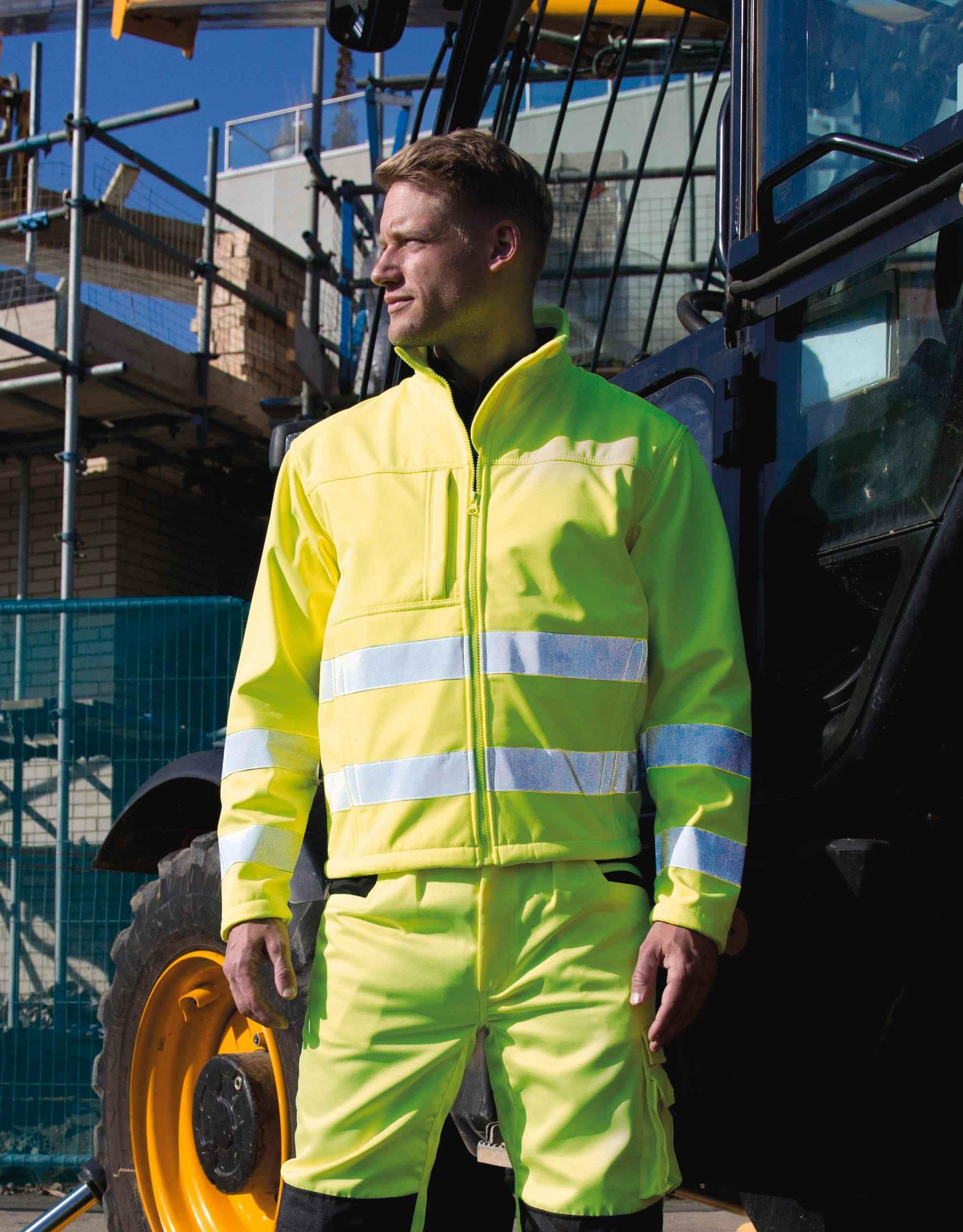 R117 - Veste Softshell High Viz