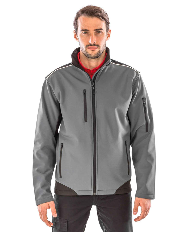 R124 - Veste de travail softshell Ripstop avec Cordura®