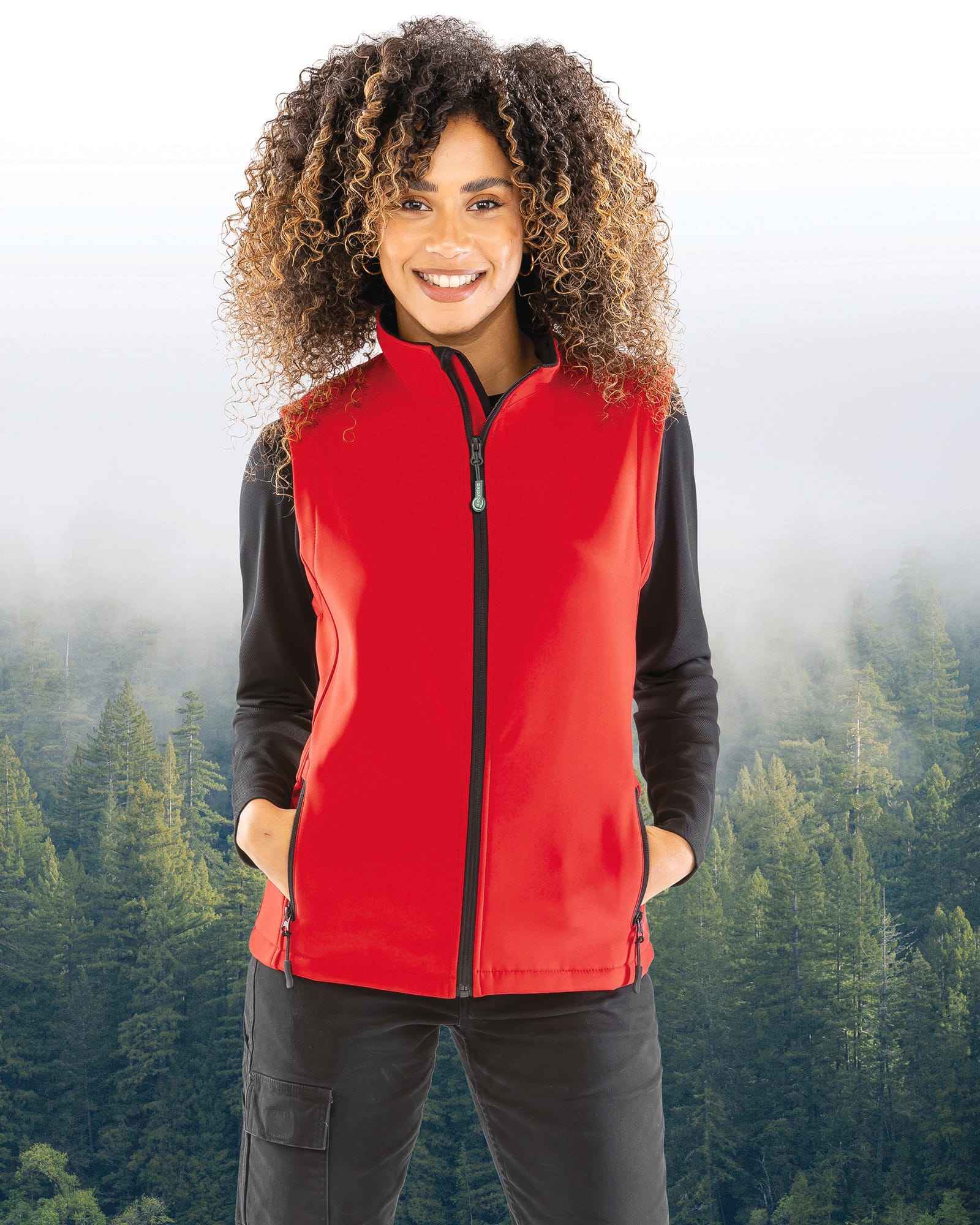 R232F - Bodywarmer Softshell Femme Printable