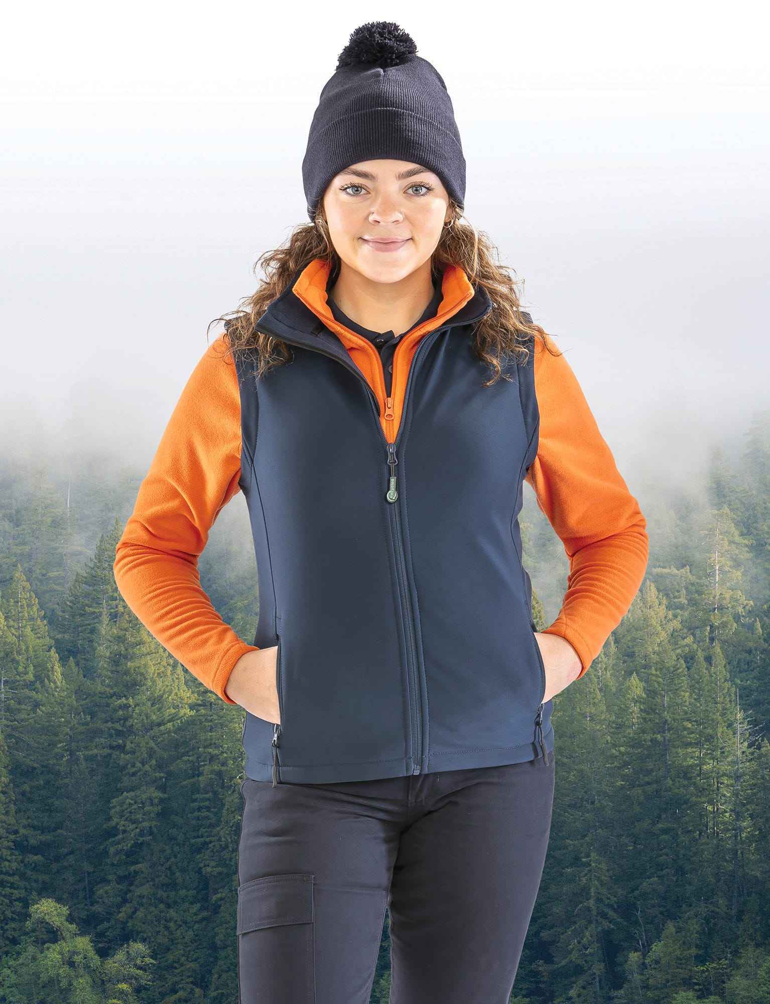 R232F - Bodywarmer Softshell Femme Printable