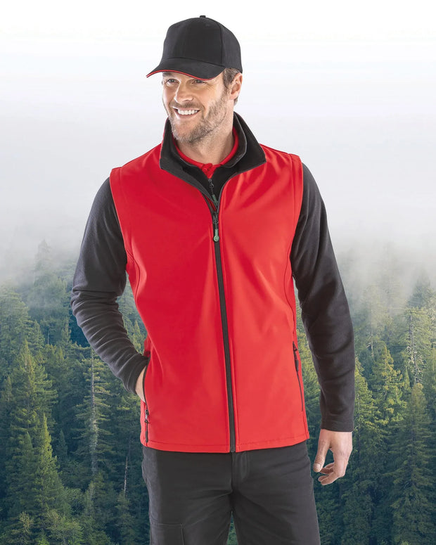 R232M - Bodywarmer Softshell Homme Printable Result