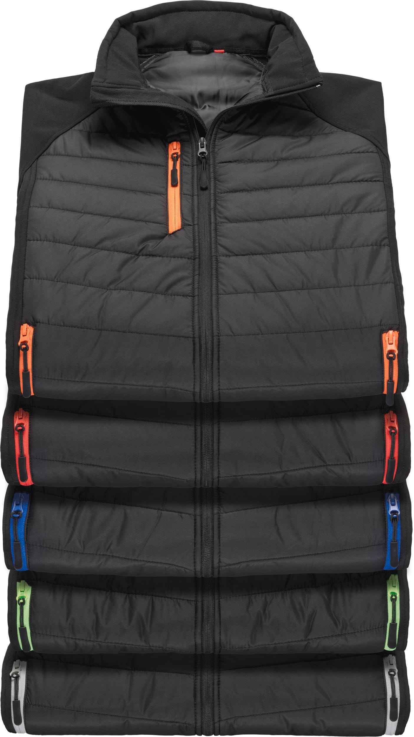 R237X - Veste softshell rembourrée black compass recyclée