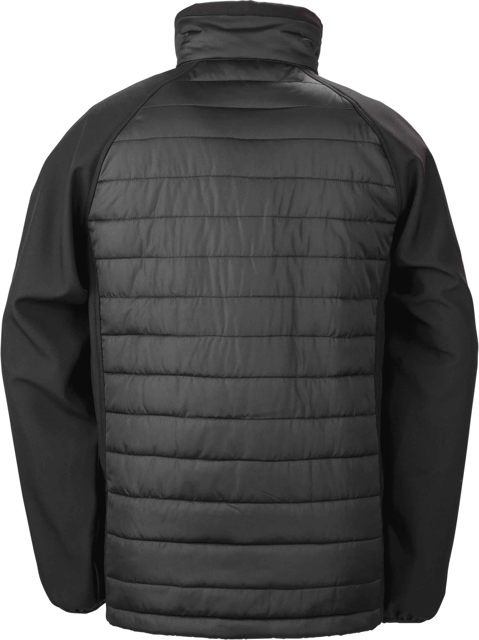 R237X - Veste softshell rembourrée black compass recyclée