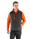 R238X - Gilet softshell rembourré black compass recyclé