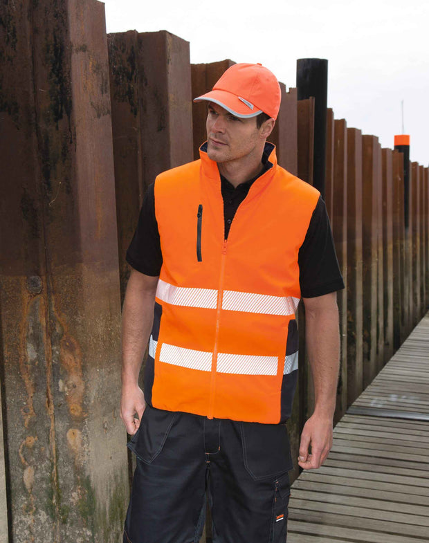 R332X - Bodywarmer de sécurité réversible