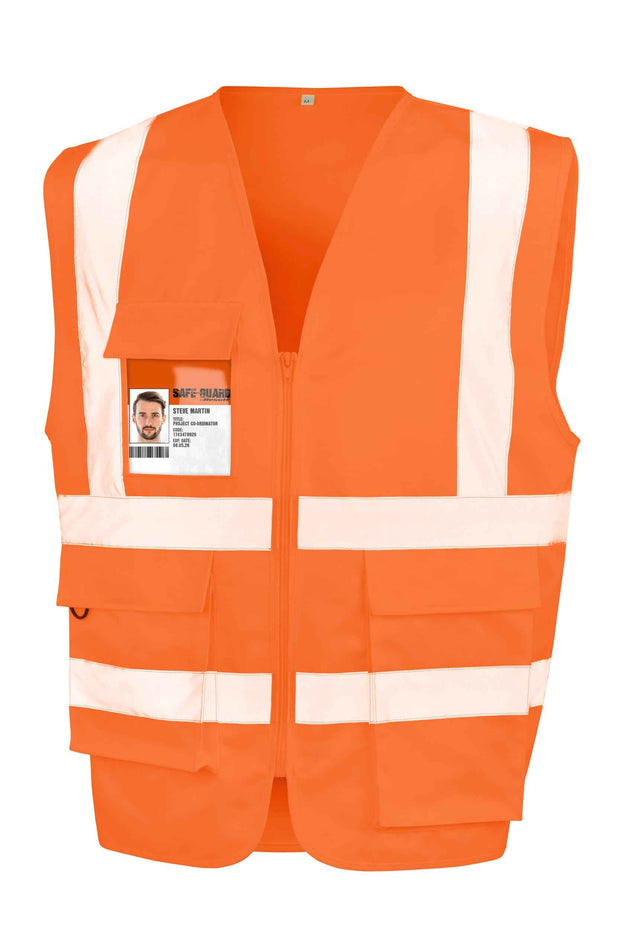 R477X - Gilet de sécurité zippé