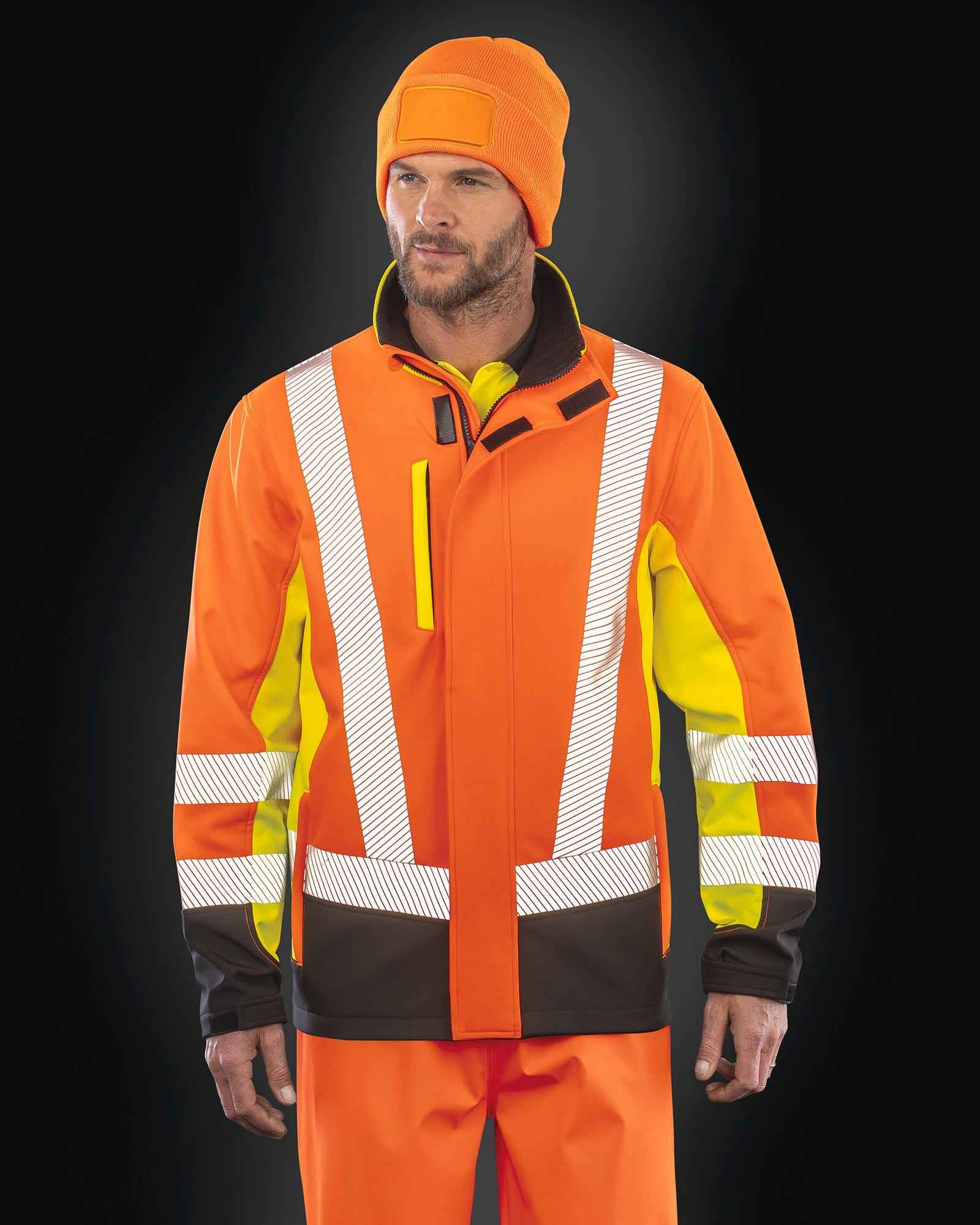 R506X - Veste softshell de sécurité recyclé 3 couches