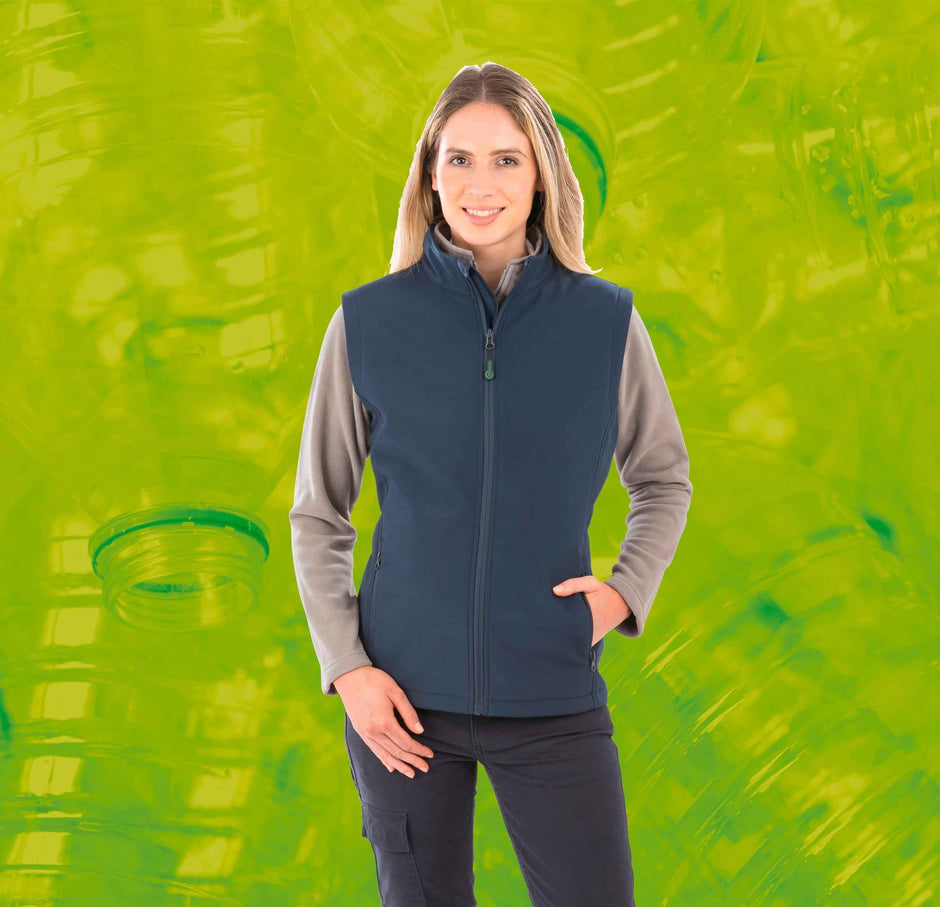 R902F - Bodywarmer softshell femme recyclé