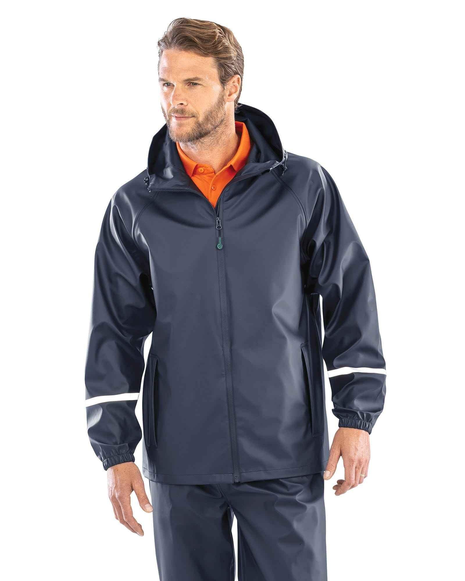 R915X - Veste imperméable Prism PU avec bandes réfléchissantes