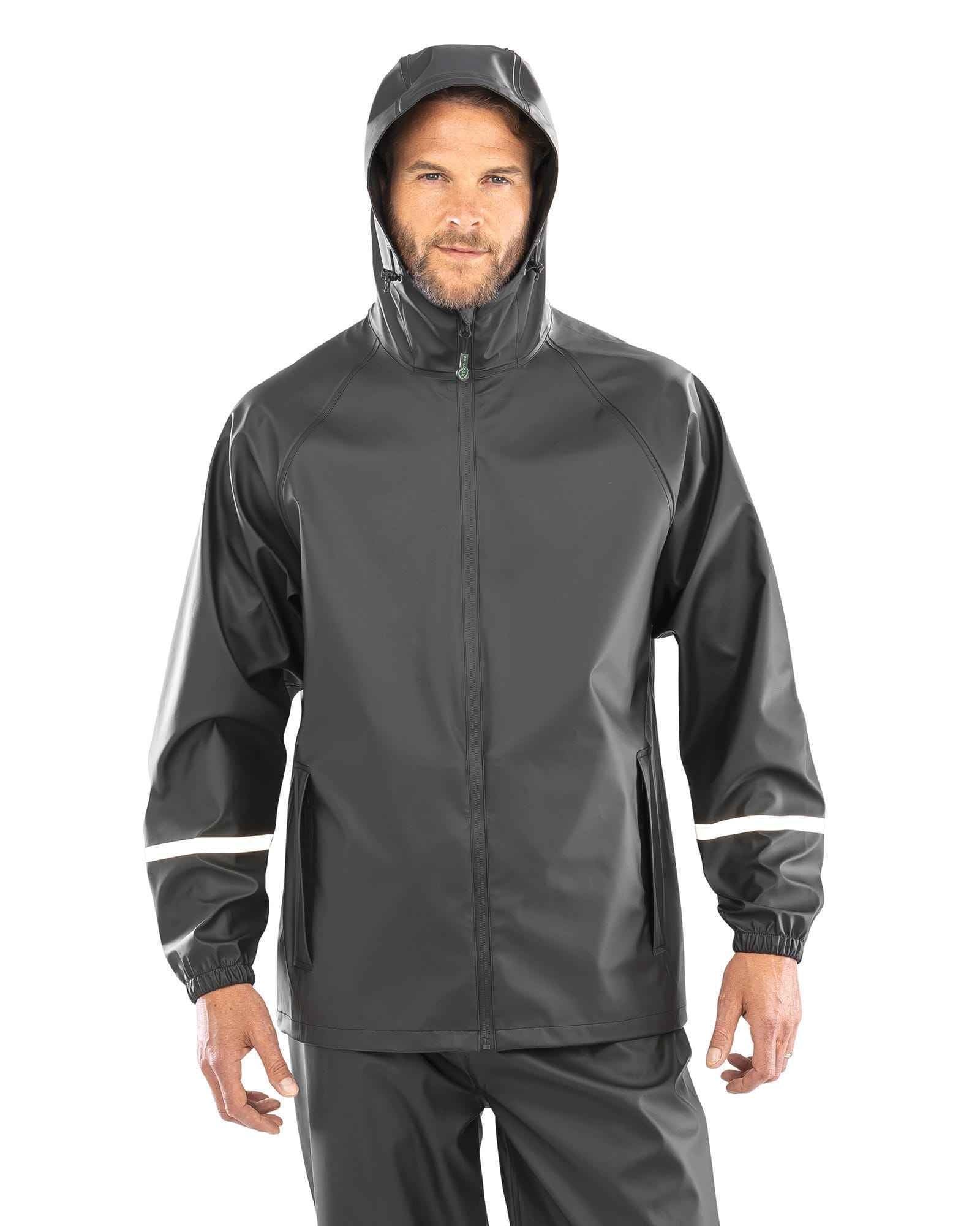 R915X - Veste imperméable Prism PU avec bandes réfléchissantes