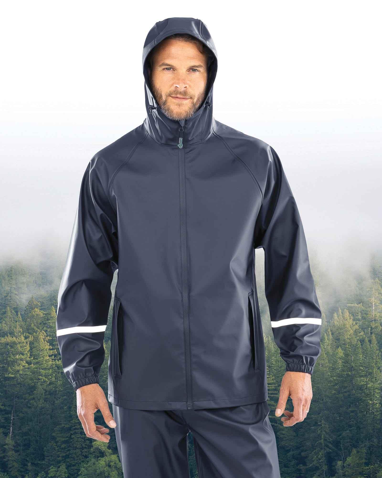 R915X - Veste imperméable Prism PU avec bandes réfléchissantes