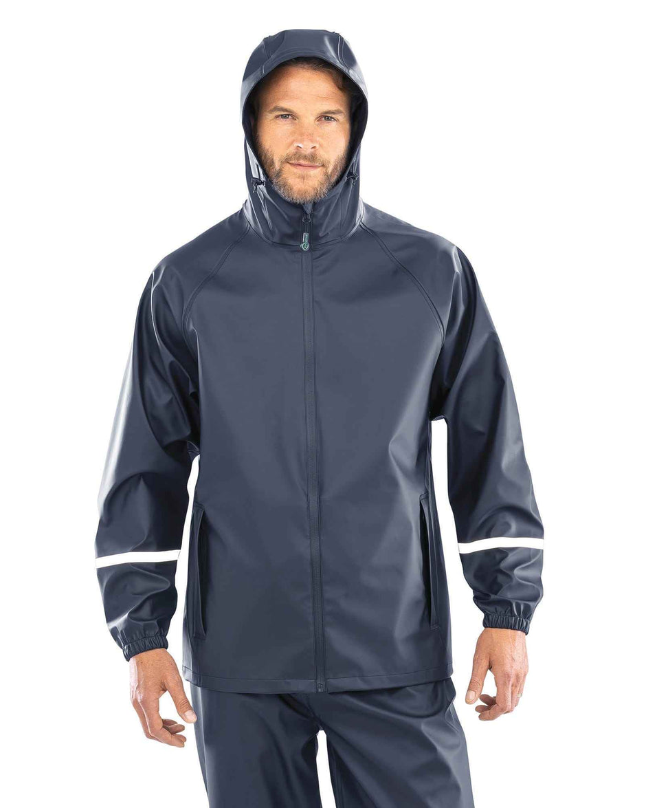 R915X - Veste imperméable Prism PU avec bandes réfléchissantes