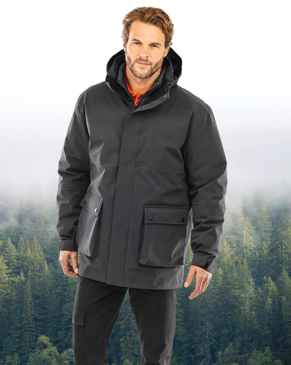 R920X - Doudoune Ripstop recyclée 3 en 1